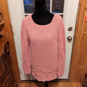 Sweater Kelly Scott pretty pink size small